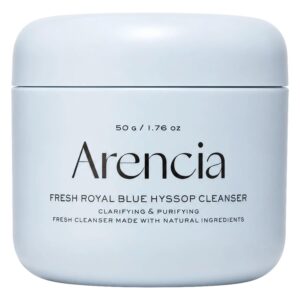Gel de Limpeza Facial Arencia Fresh Blue Hyssop Rice Mochi Cleanser 120g