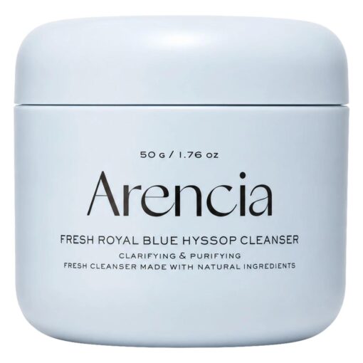 Gel de Limpeza Facial Arencia Fresh Blue Hyssop Rice Mochi Cleanser 120g