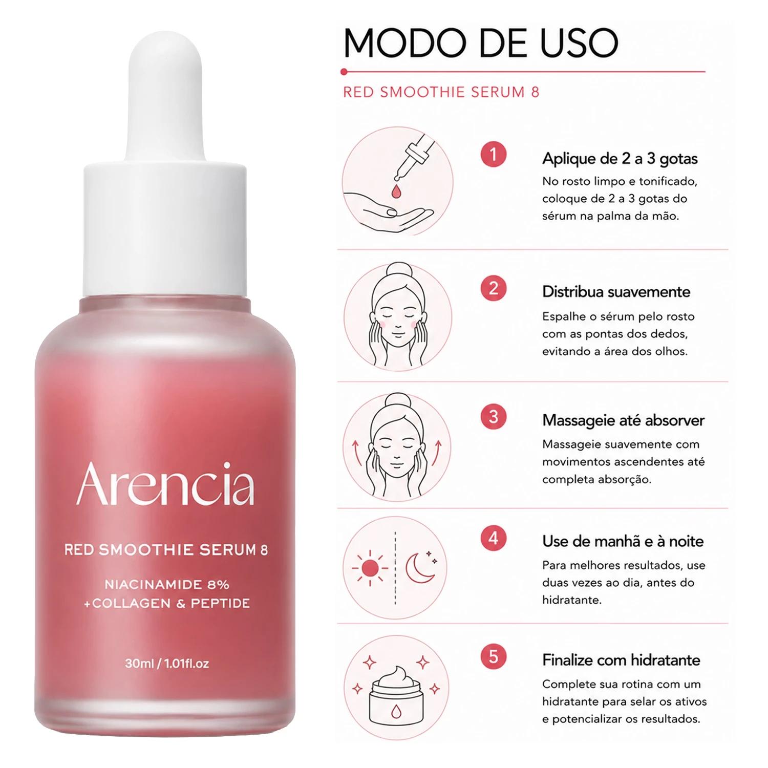 Sérum Arencia Fresh Red Smoothie 30 50g - Imagen 4