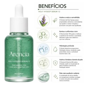 Sérum Arencia Holy Hyssop 12 30ml - Imagen 3