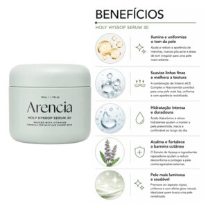 Sérum Arencia Holy Hyssop 30 50g - Imagen 3