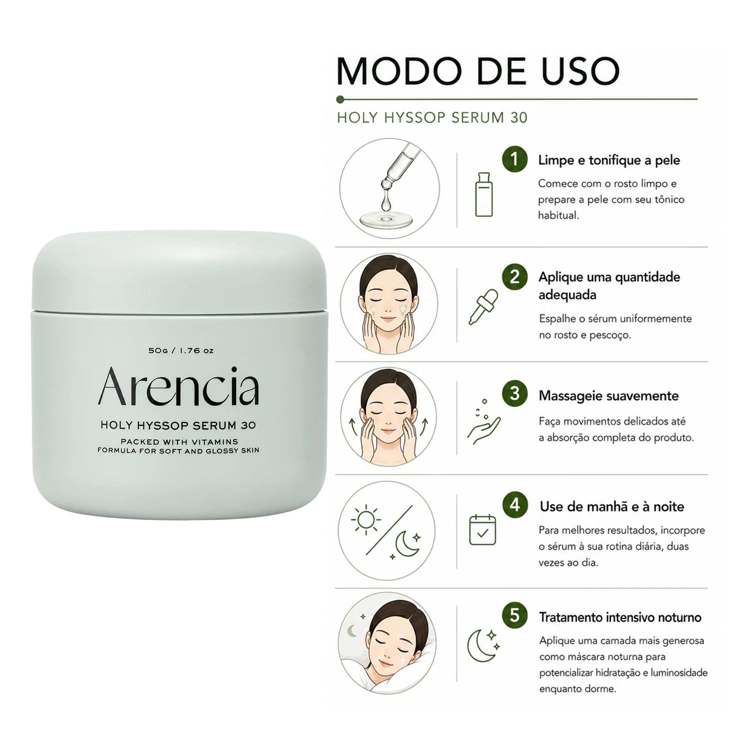 Sérum Arencia Holy Hyssop 30 50g - Imagen 4