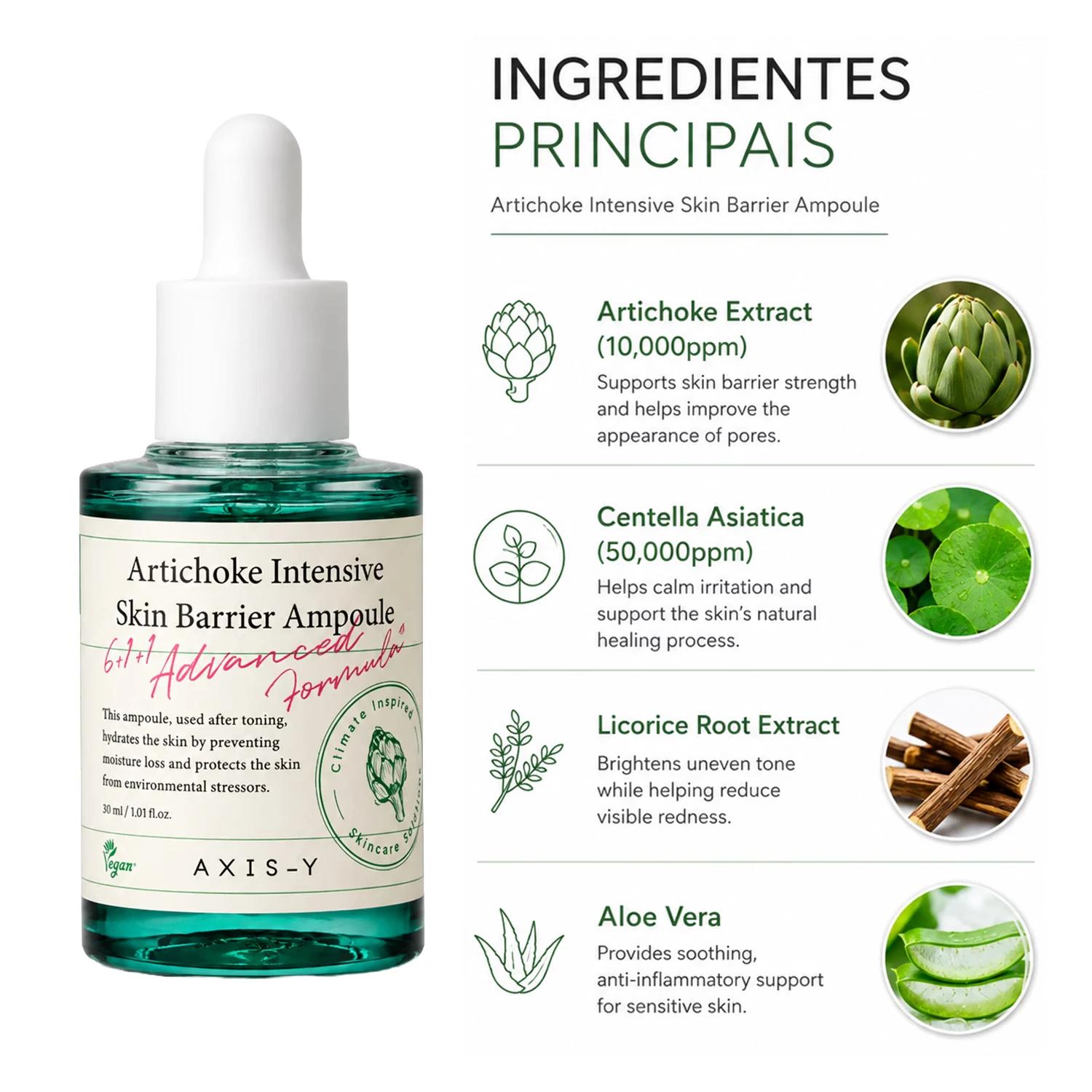 Ampola AXIS-Y Artichoke Intensive Skin Barrier 30ml - Imagen 2