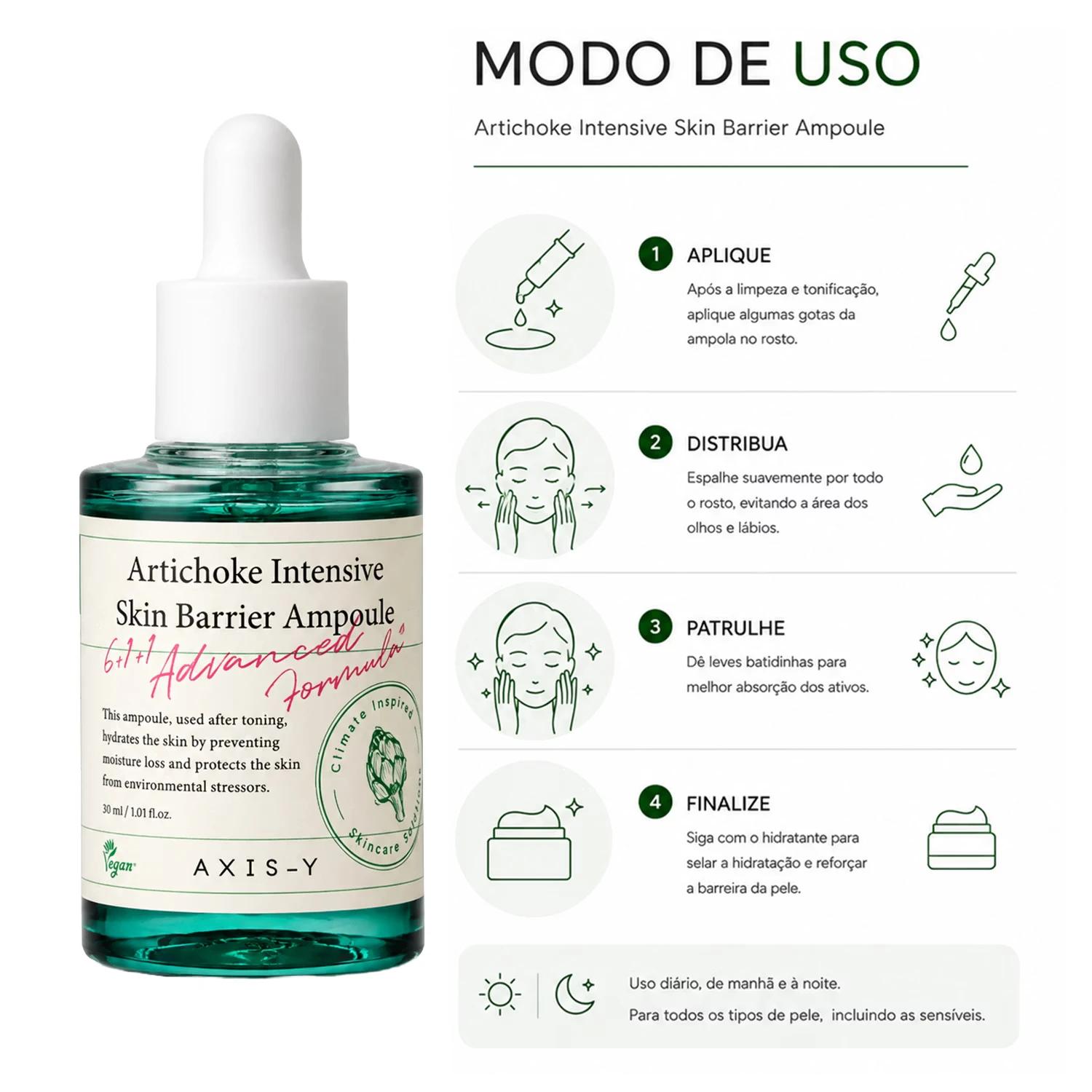 Ampola AXIS-Y Artichoke Intensive Skin Barrier 30ml - Imagen 4