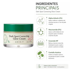 Creme Facial Axis-Y Dark Spot Correcting Glow 50ml - Imagen 2