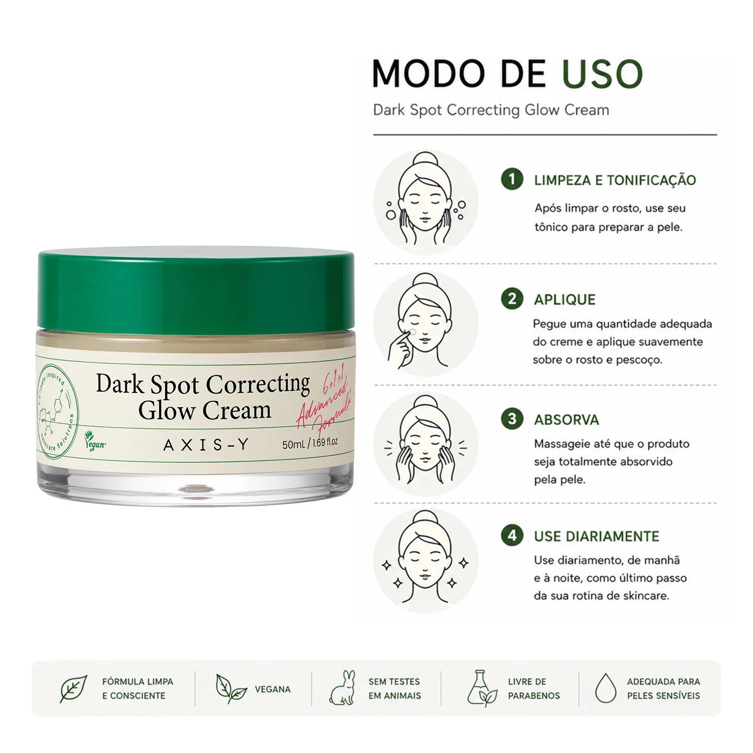 Creme Facial Axis-Y Dark Spot Correcting Glow 50ml - Imagen 4