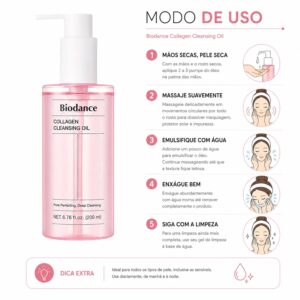 Óleo De Limpieza Facial Biodance Collagen Cleansing Oil 200ml - Imagen 4