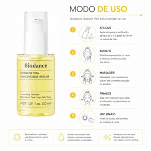 Sérum Biodance Radiant Vita Niacinamide 30ml - Imagen 4