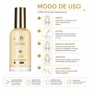 Sérum D'ALBA Vita Toning Capsule 100ml - Imagen 4