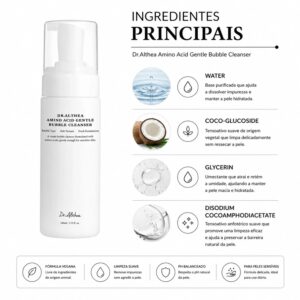 Espuma De Limpieza Facial Dr. Althea Amino Acid Gentle Bubble Cleanser 140ml - Imagen 2