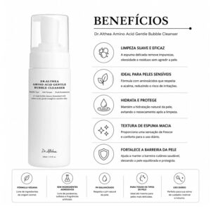 Espuma De Limpieza Facial Dr. Althea Amino Acid Gentle Bubble Cleanser 140ml - Imagen 3