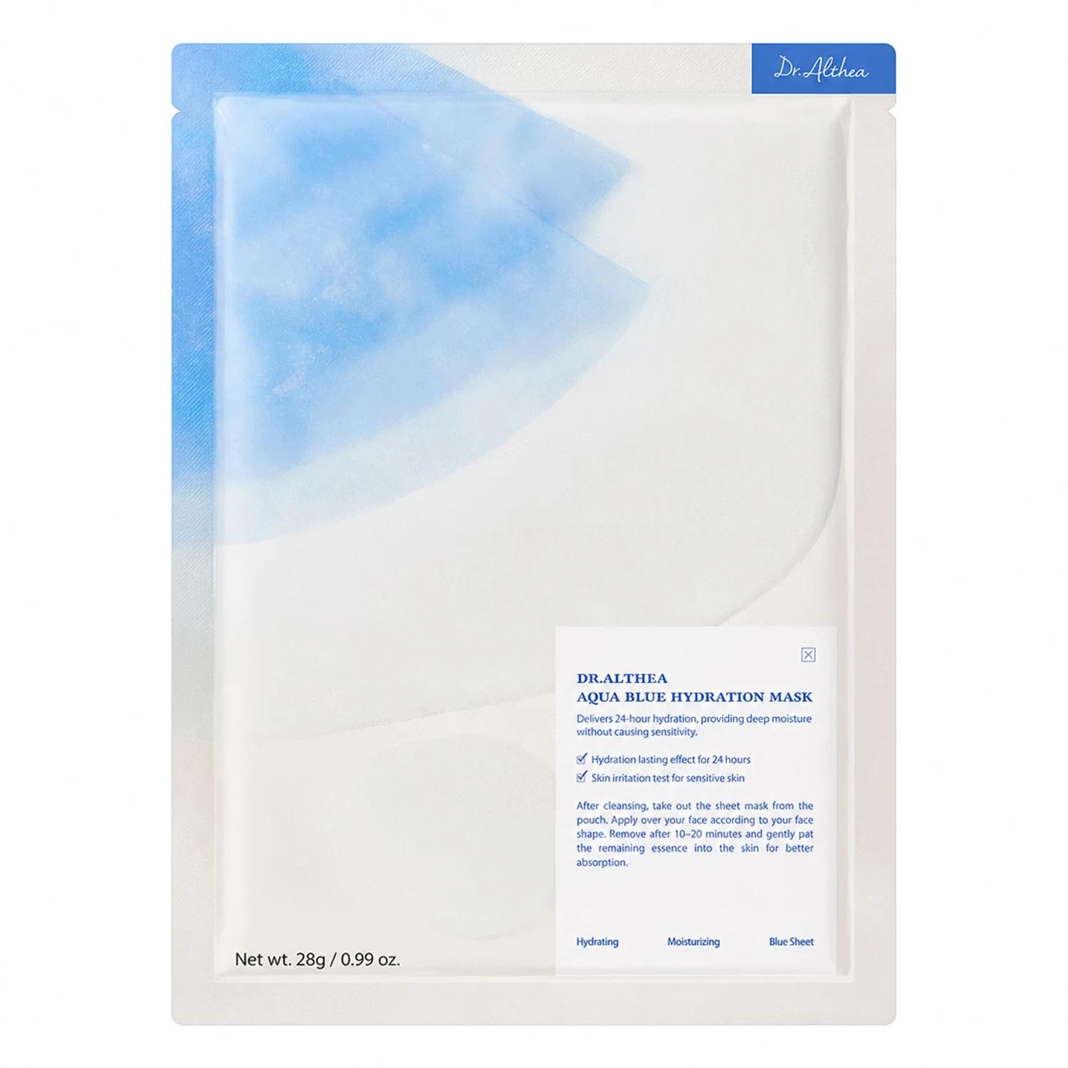 Máscara Facial Dr. Althea Aqua Blue Hydration Mask 28g - Imagen 2