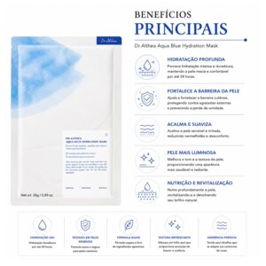 Máscara Facial Dr. Althea Aqua Blue Hydration Mask 28g - Imagen 4