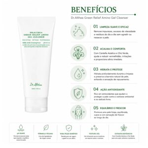 Gel De Limpieza Facial Dr. Althea Green Relief Amino Gel Cleanser 100ml - Imagen 3
