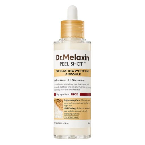 Ampola De Arroz Exfoliante Dr. Melaxin Peel Shot 80ml
