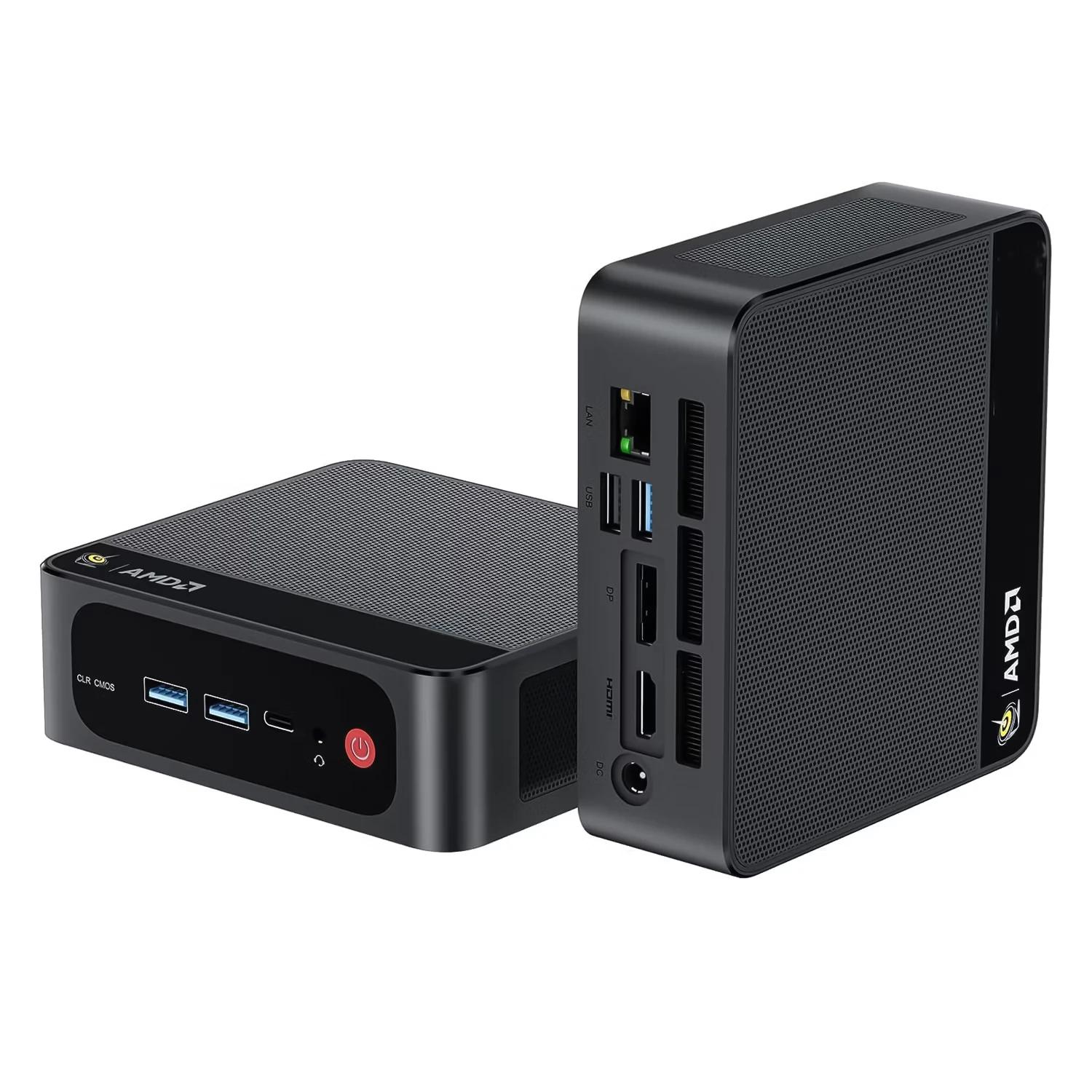 Mini PC Beelink SER5 Pro AMD Ryzen 5-5625U 480GB SSD 16GB RAM - Preto