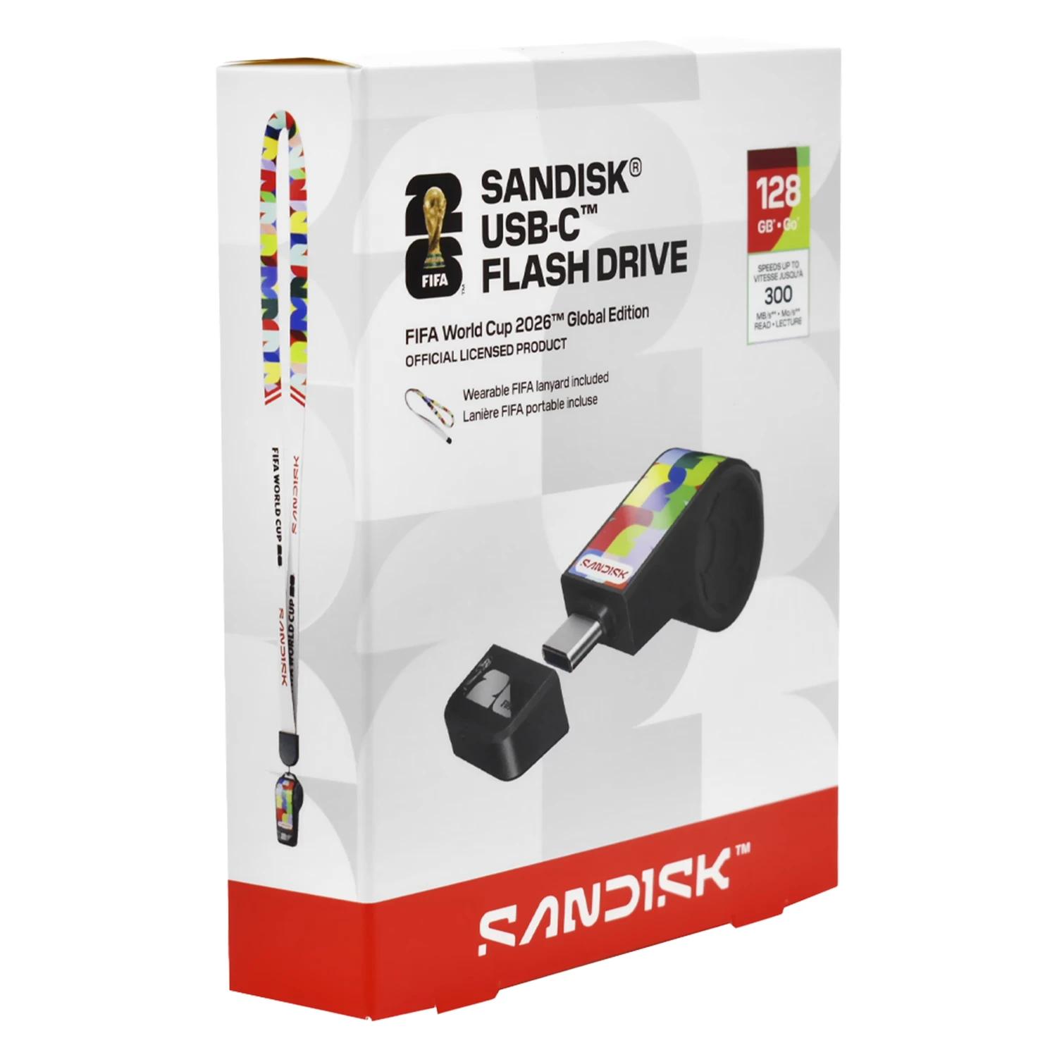 Pendrive Sandisk Fifa World Cup 2026 128gb Usb-c - Sdczia-128g-g46 - Imagen 4