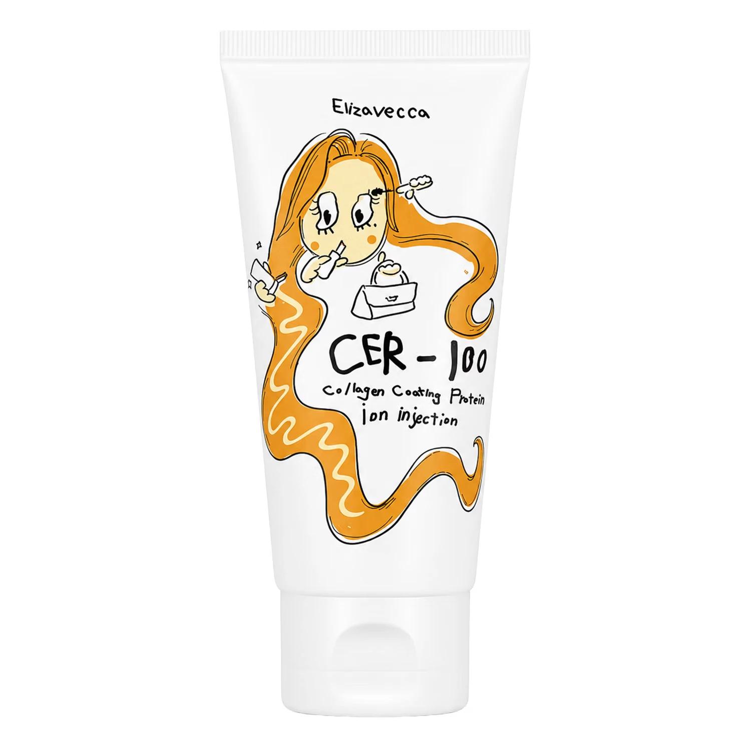 Cos Creme Capilar Elizavecca Milky Piggy Collagen Coating Protein 50ml