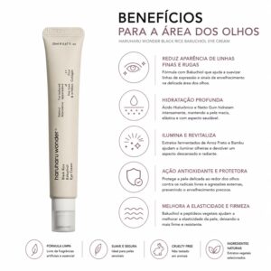 Creme para Olhos Haruharu Wonder Black Rice Bakuchiol 20ml - Imagen 3