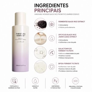 Esencia Haruharu Wonder Black Rice Probiotics Barrier 120ml - Imagen 2
