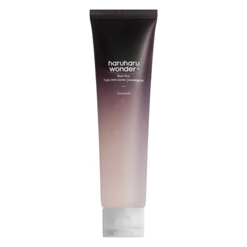 Gel De Limpieza Facial Haruharu Wonder Black Rice Triple Aha Gentle Cleansing 100ml