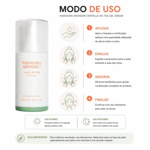 Sérum Haruharu Wonder Centella 4% TXA Dark Spot Go Away 30ml - Imagen 4