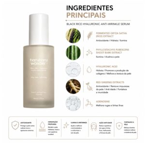 Sérum Facial Haruharu Wonder Black Rice Hyaluronic Anti-wrinkle 50ml - Imagen 2