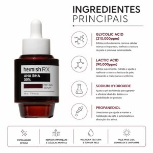 Sérum Facial Heimish RX AHA BHA 30% Peeling 35ml - Imagen 2