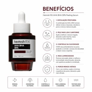Sérum Facial Heimish RX AHA BHA 30% Peeling 35ml - Imagen 3