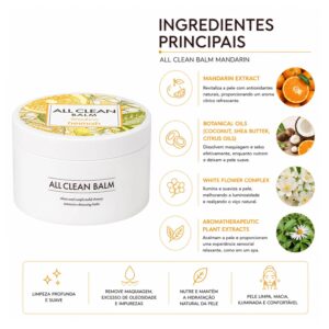 Bálsamo Demaquilante Heimish All Clean Mandarin 120ml - Imagen 2