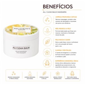 Bálsamo Demaquilante Heimish All Clean Mandarin 120ml - Imagen 3