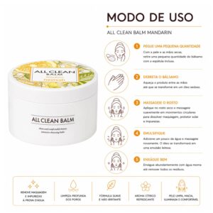 Bálsamo Demaquilante Heimish All Clean Mandarin 120ml - Imagen 4