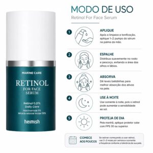 Sérum Heimish Marine Care Retinol For Face 50ml - Imagen 5