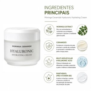 Creme Heimish Moringa Ceramide Hyaluronic Hydrating 50ml - Imagen 2
