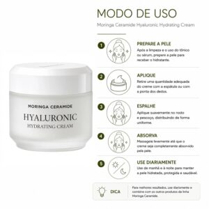 Creme Heimish Moringa Ceramide Hyaluronic Hydrating 50ml - Imagen 4