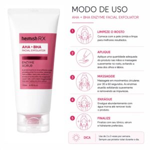 Exfoliante Facial Heimish RX AHA BHA Enzyme 130ml - Imagen 4