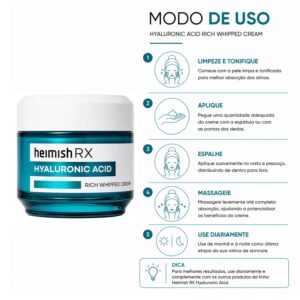Creme Heimish Rx Hyaluronic Acid Rich Whipped 50ml - Imagen 4