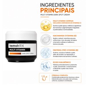 Creme Heimish Rx Multi Vitamin Dark Spot 50ml - Imagen 2