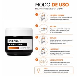Creme Heimish Rx Multi Vitamin Dark Spot 50ml - Imagen 4