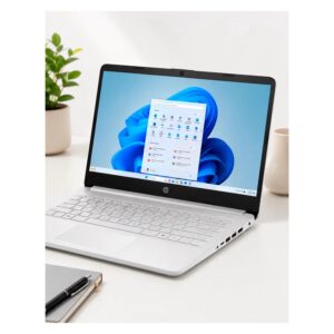 Notebook Hp Intel N150 4gb Ram 128gb Ufs Pantalla 14" Hd Windows 11 Plata - 14-dq6101dx - Imagen 4