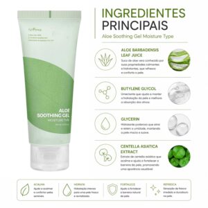 Gel De Limpieza Isntree Aloe Soothing Gel Moisture Type 150ml - Imagen 2