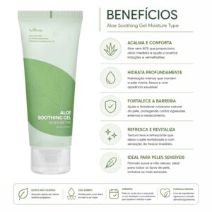 Gel De Limpieza Isntree Aloe Soothing Gel Moisture Type 150ml - Imagen 3