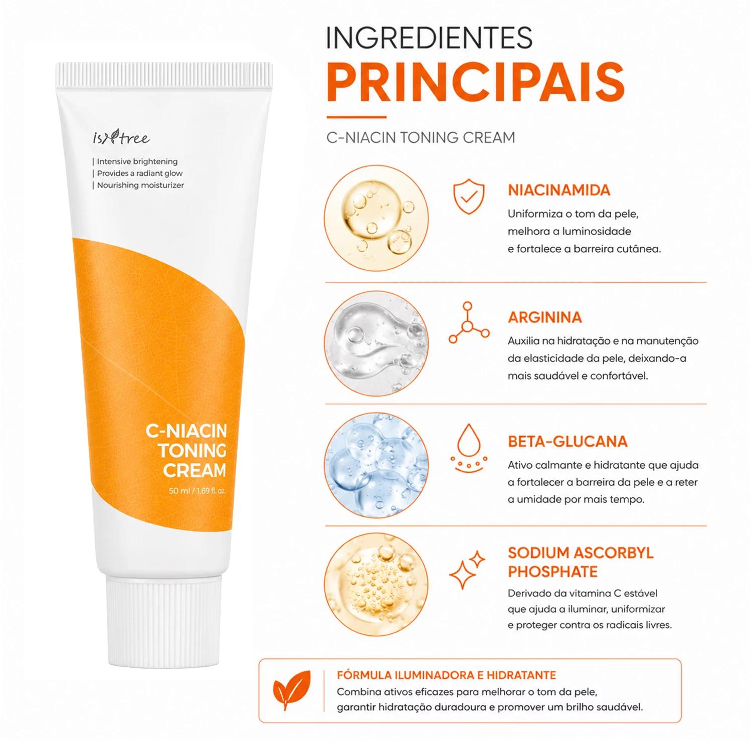 Creme Isntree C-Niacin Toning 50ml - Imagen 2