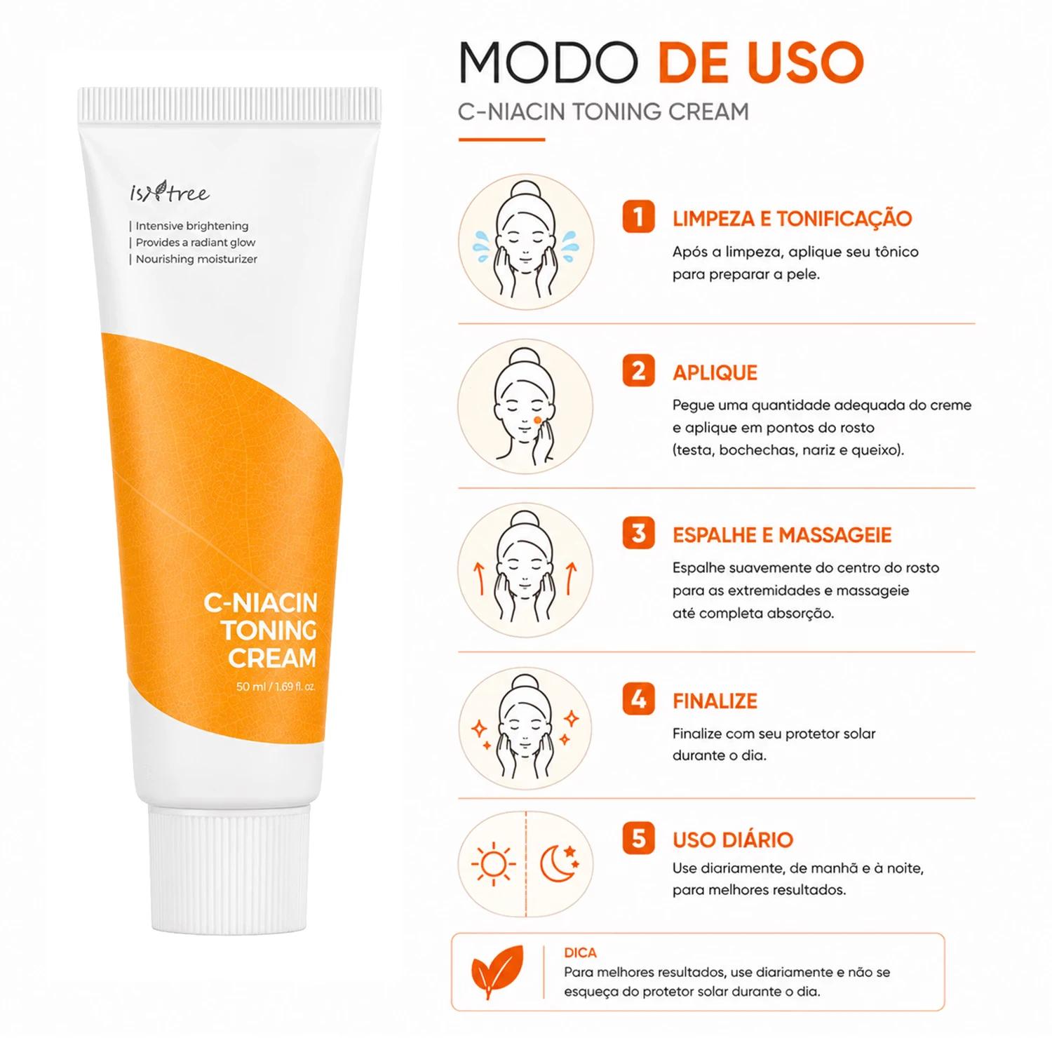 Creme Isntree C-Niacin Toning 50ml - Imagen 4