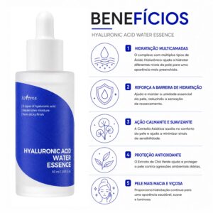 Essência Facial Isntree Hyaluronic Acid Water Essence 50ml - Imagen 3