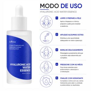 Essência Facial Isntree Hyaluronic Acid Water Essence 50ml - Imagen 4