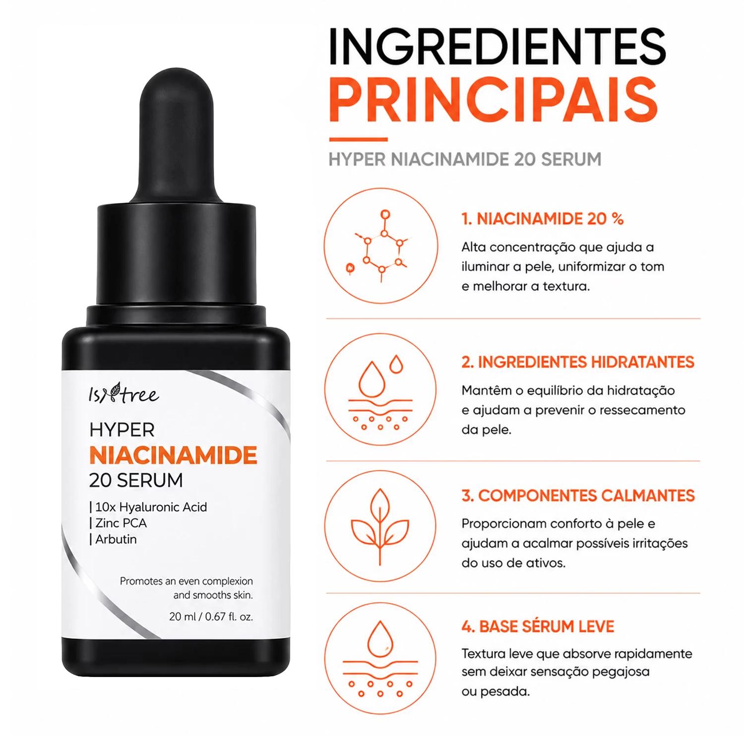 Sérum Facial Isntree Hyper Niacinamide 20 20ml - Imagen 2