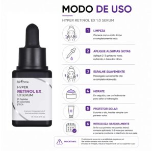 Sérum Isntree Hyper Retinol Ex 1.0 20ml - Imagen 4
