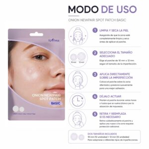 Adhesivo Para Acne Isntree Onion Newpair Spot Patch - 24 Unidades - Imagen 4