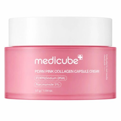 Creme Facial Medicube Pdrn Rosa Collagen Capsule 55g